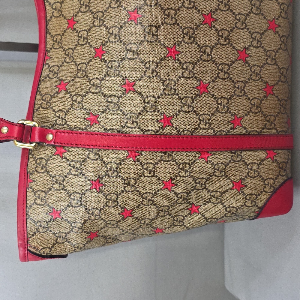 ✨️GUCCI GG Supreme Star Tote Bag - Picture 6 of 16